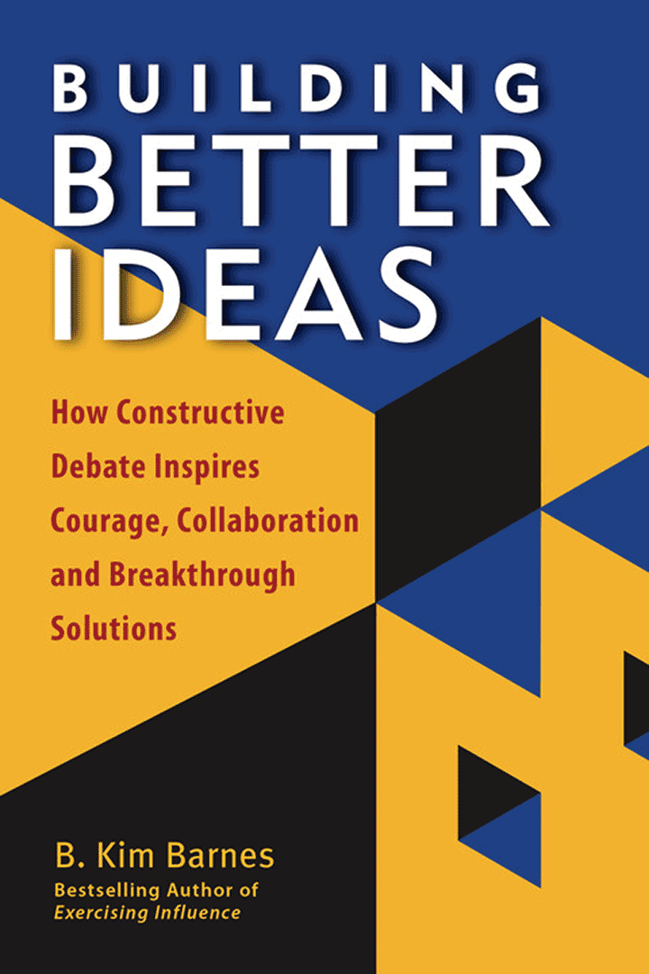 Building Better Ideas book on Constructive Debate