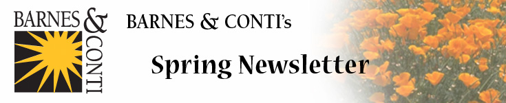 Barnes & Conti Spring Newsletter