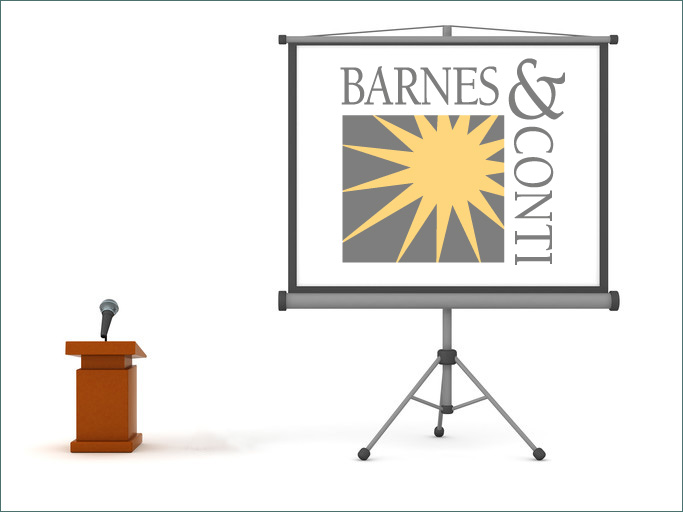 Barnes and Conti Speakers