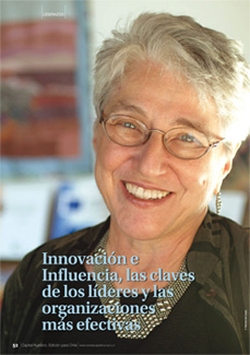 Kim Barnes in Chile Kim Barnes, interviewed for Capital Humano in Chile
