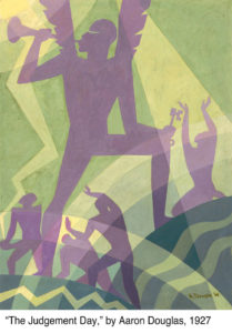 Image: Judgement Day, painting  by Aaron Douglas