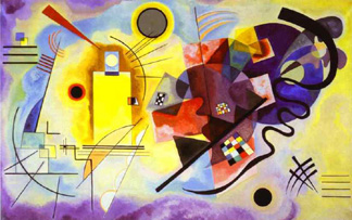 Kandinsky Yellow Red Blue