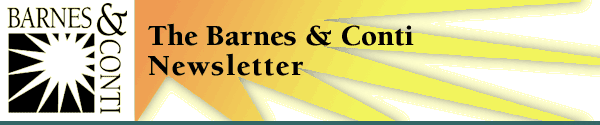 The Barnes & Conti Newsletter