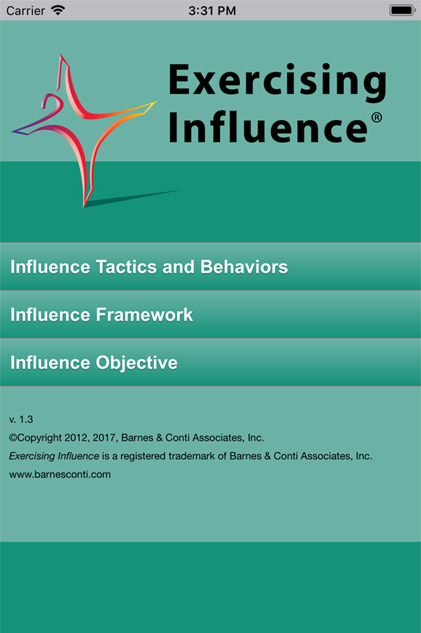 Influence Reference App